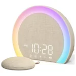 ANJANK Extra Loud Alarm Clock with Wireless Bed Shaker
