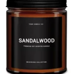 1OAK Scented Candles for Men - Sandalwood Candles